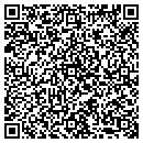 QR code with E Z Self Storage contacts