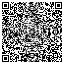QR code with P Dumontelle contacts