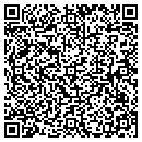 QR code with P J's Diner contacts
