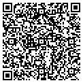 QR code with B & G Stringers contacts