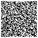 QR code with H & W Tank Cleaning Inc contacts