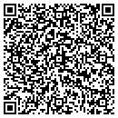 QR code with K & B Machining contacts