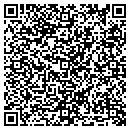 QR code with M T Self Storage contacts