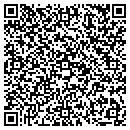 QR code with H & W Flooring contacts