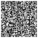 QR code with B & D Delivery contacts