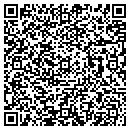 QR code with 3 J's Tavern contacts