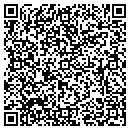 QR code with P W Bushell contacts