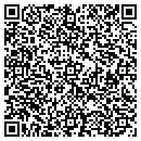 QR code with B & R Mini Storage contacts