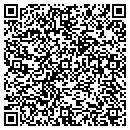 QR code with P Srini MD contacts