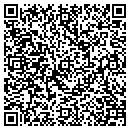 QR code with P J Service contacts