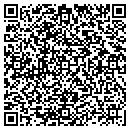 QR code with B & D Management Corp contacts