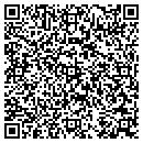 QR code with E & R Service contacts