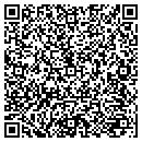 QR code with 3 Oaks Cleaners contacts