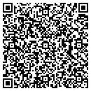 QR code with 3 D Trucking contacts