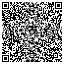 QR code with R Cihock DDS contacts