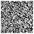 QR code with M & M Backhoe Service contacts
