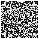 QR code with H & W Handyman Service contacts