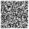 QR code with B & B Florist contacts