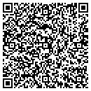 QR code with R V Storage contacts
