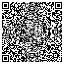 QR code with E & B Paving contacts