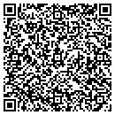 QR code with H & R Lawn Service contacts