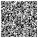QR code with B and R Inc contacts