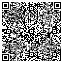 QR code with P A D C Inc contacts