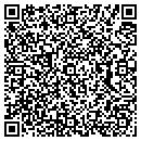 QR code with E & B Paving contacts