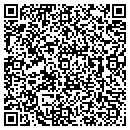 QR code with E & B Paving contacts
