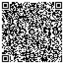 QR code with E & A Supply contacts
