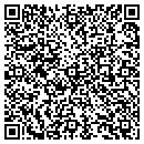 QR code with H&H Carpet contacts