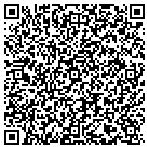 QR code with B & R Hobbies & Skateboards contacts