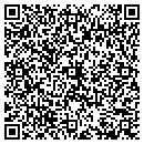 QR code with P T Monograms contacts