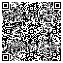 QR code with U B's Video contacts
