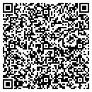 QR code with P JS Dog Grooming contacts