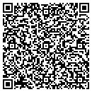 QR code with K & B Cleaning Service contacts