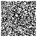 QR code with H & H Tiling contacts