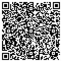 QR code with G & B contacts