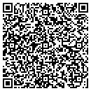 QR code with P J's Pizza Plus contacts