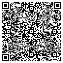 QR code with P D's Monograming contacts