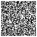 QR code with B & A Hobbies contacts
