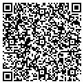QR code with B J Stars contacts