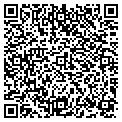 QR code with C C X contacts