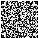 QR code with B & W Security contacts
