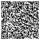 QR code with H David Badger contacts
