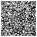QR code with E & S Speed Wash contacts