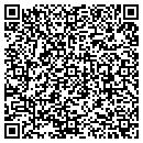 QR code with V JS Video contacts