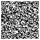QR code with E & F Electronics contacts