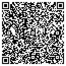 QR code with P J Alterations contacts