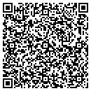 QR code with H P Tree Service contacts